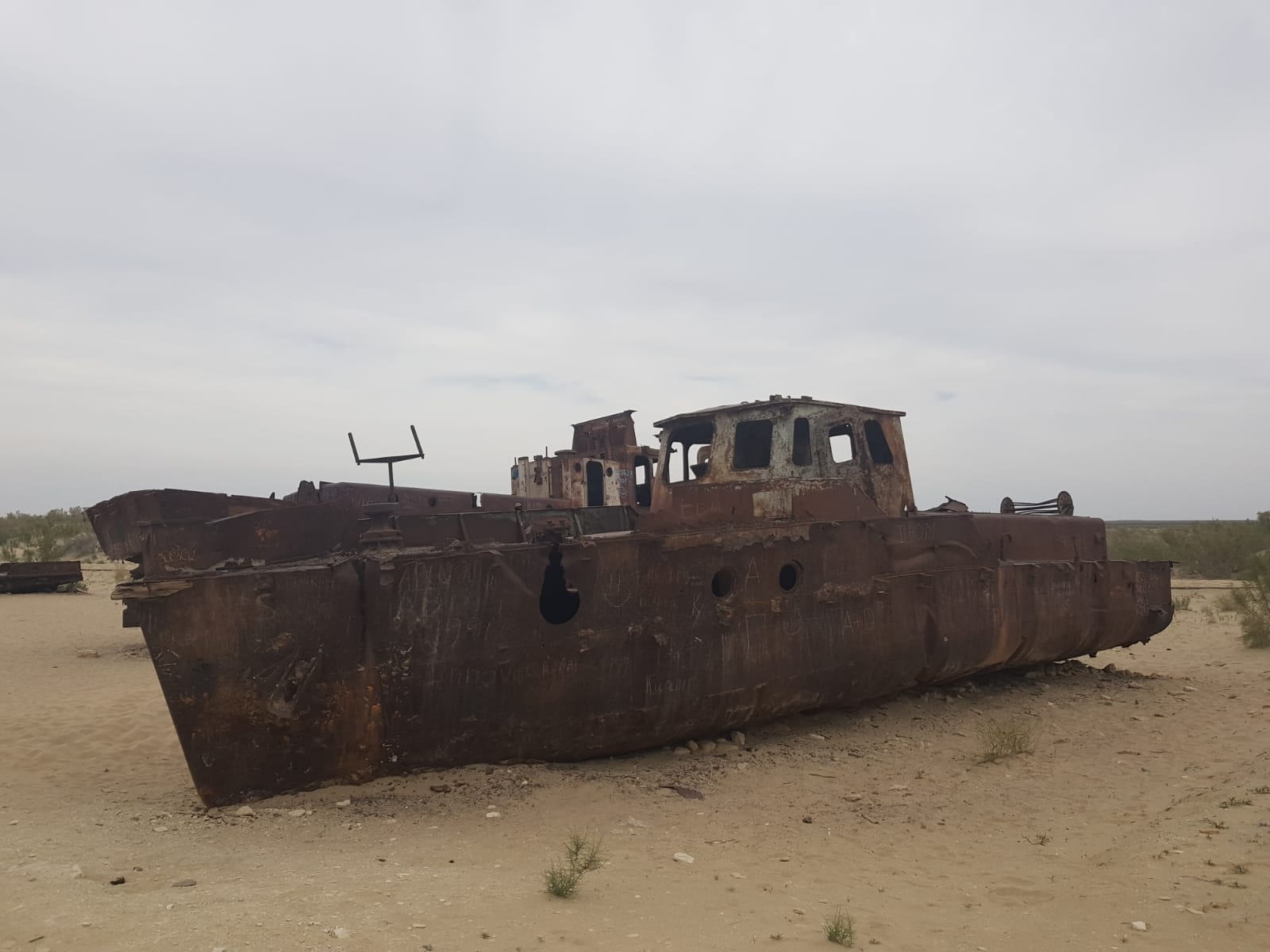 Aral See Schiff Frack