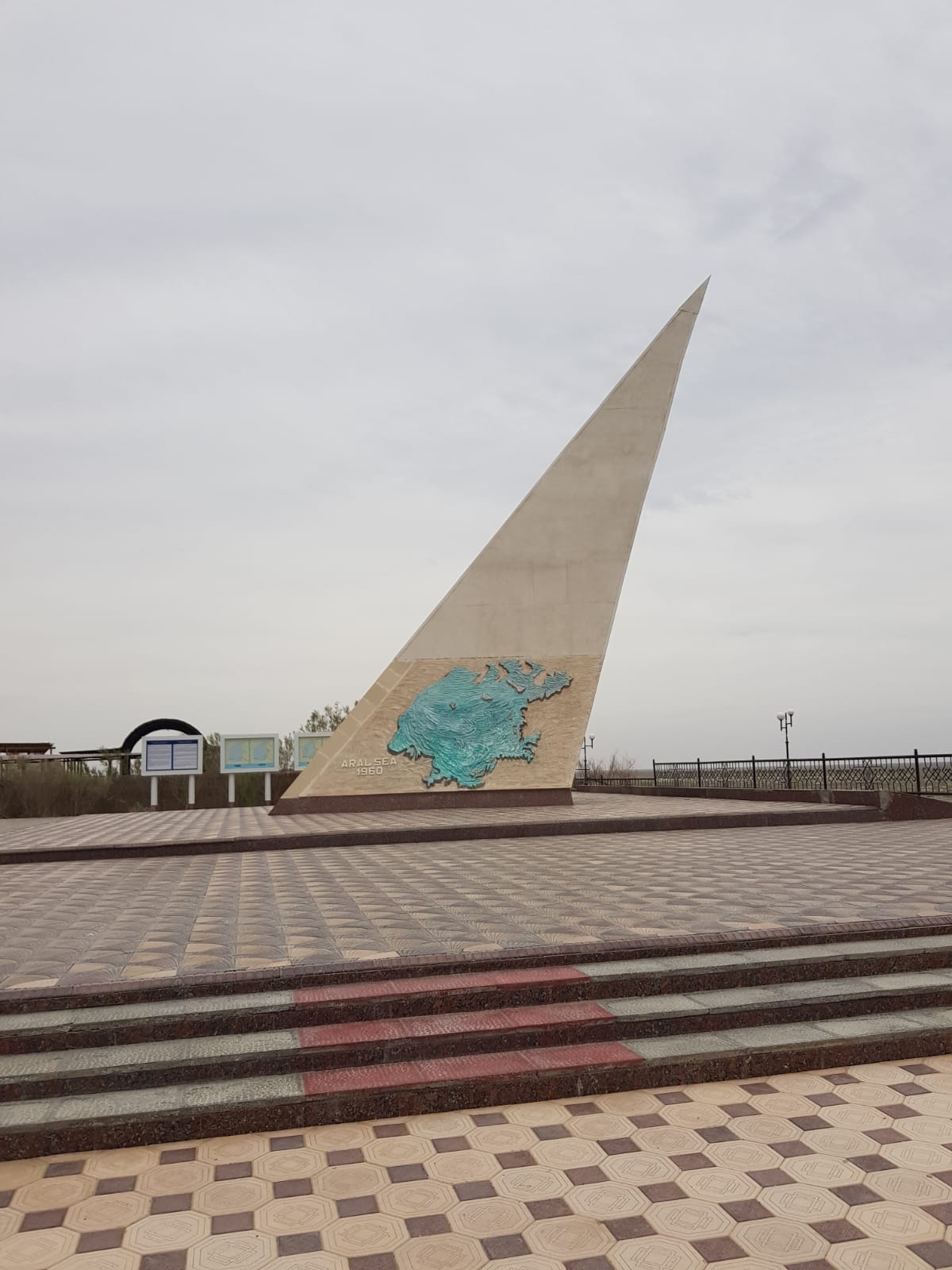 Monument für Aral See